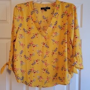 Bell Tweed floral print shirt
